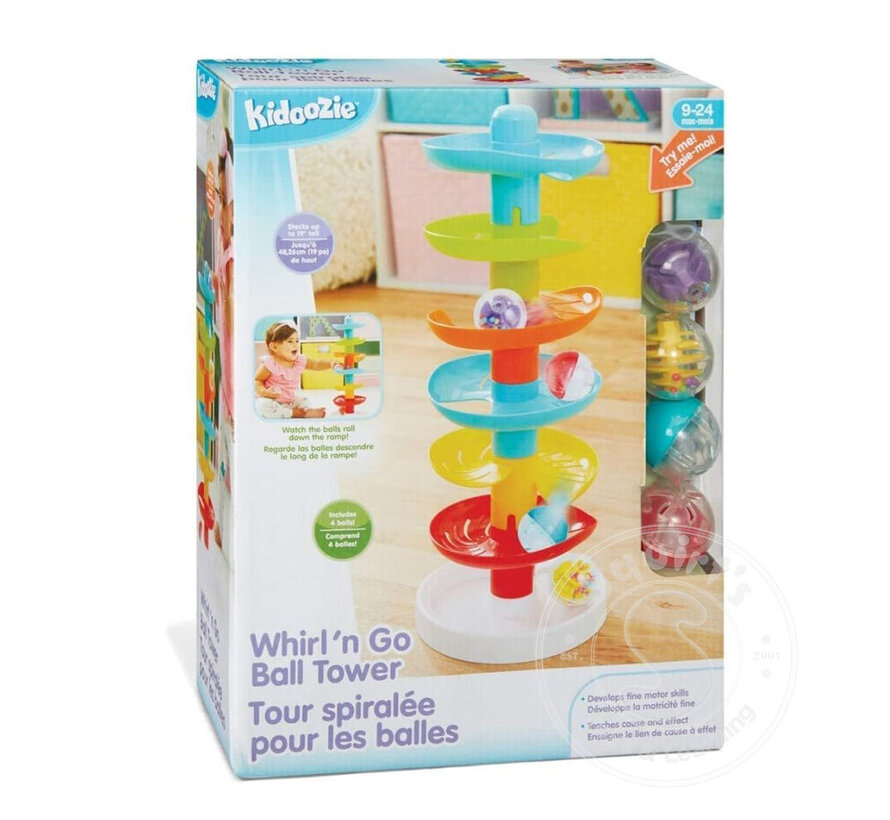 Kidoozie Drop 'n Roll Activity Tower