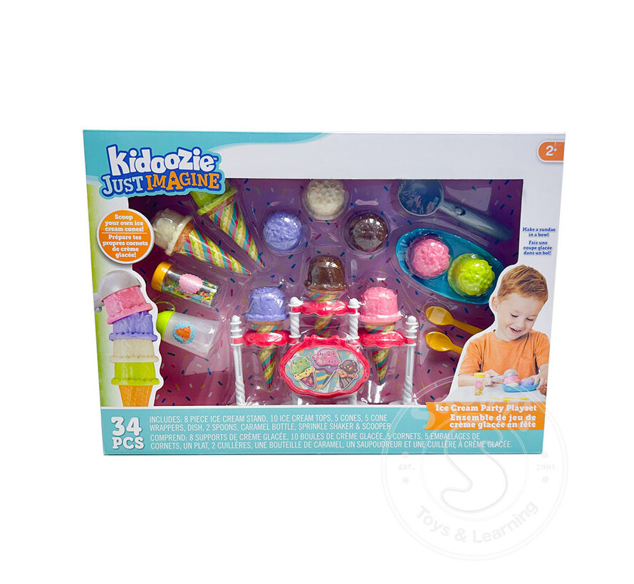 Kidoozie Ice Cream Party Playset