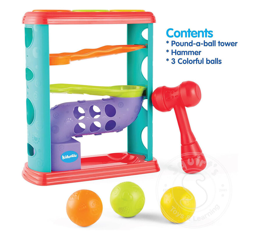 Kidoozie Pound-A-Ball Tower
