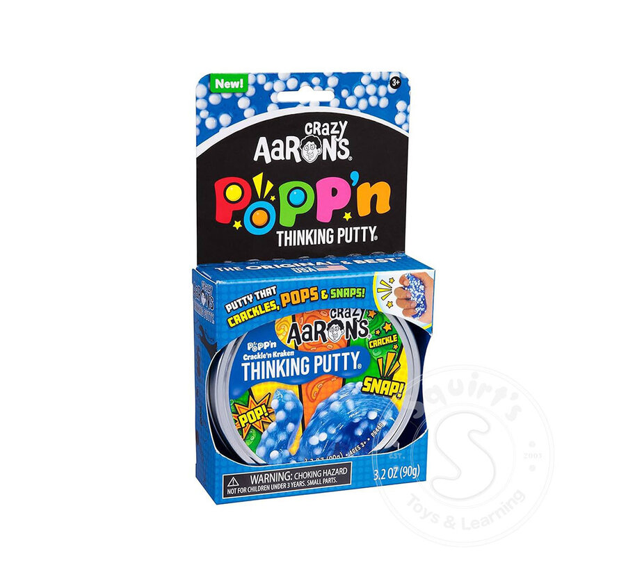 Crazy Aaron's Crackle'n Kraken Popp'n Thinking Putty