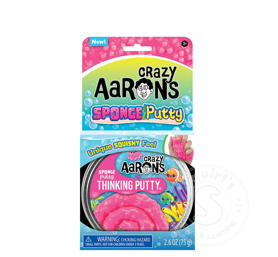 Crazy Aaron's Sponge Putty Thinking Putty