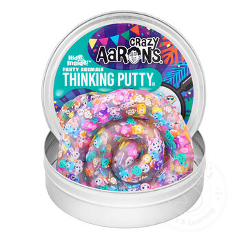 Crazy Aaron's Crazy Aaron's Hide Inside Party Animals Thinking Putty
