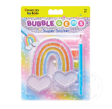 Creativity for Kids Creativity for Kids Bubble Gems: Super Sticker - Rainbow