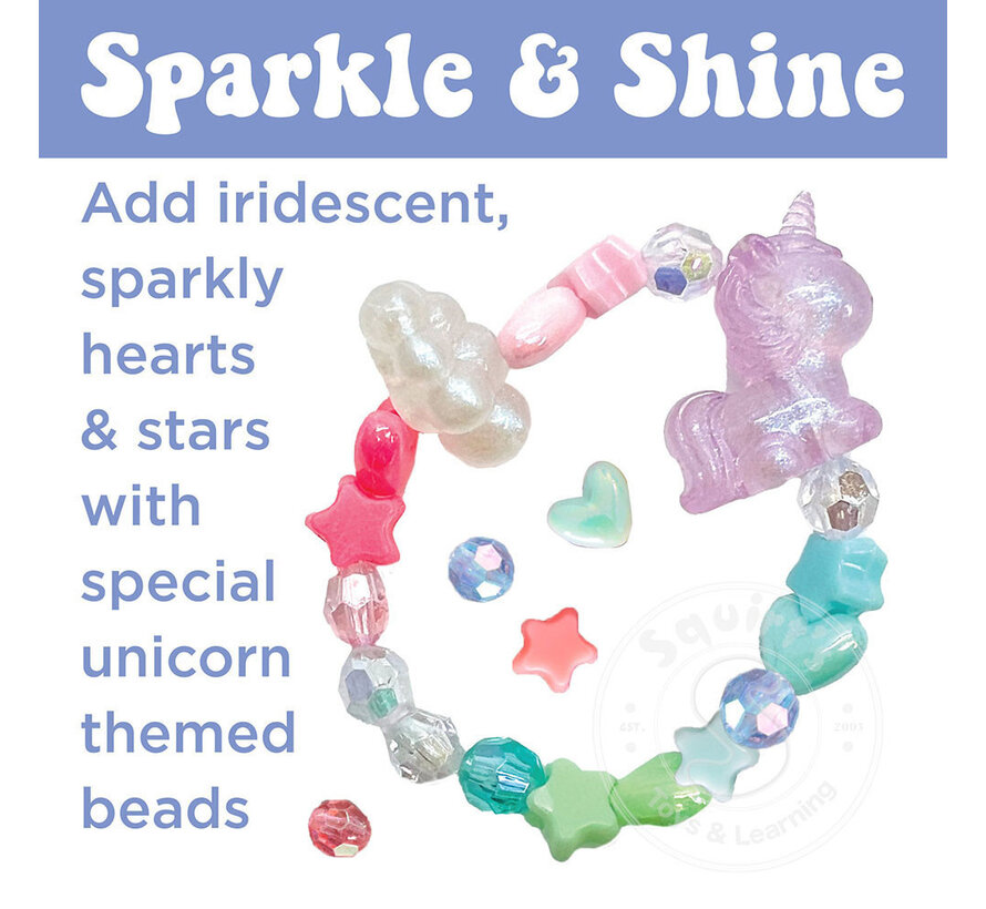 Creativity for Kids Bead Jewelry Jar - Unicorn