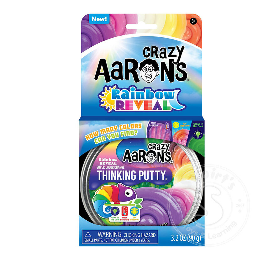 Crazy Aaron's Rainbow Reveal Thinking Putty