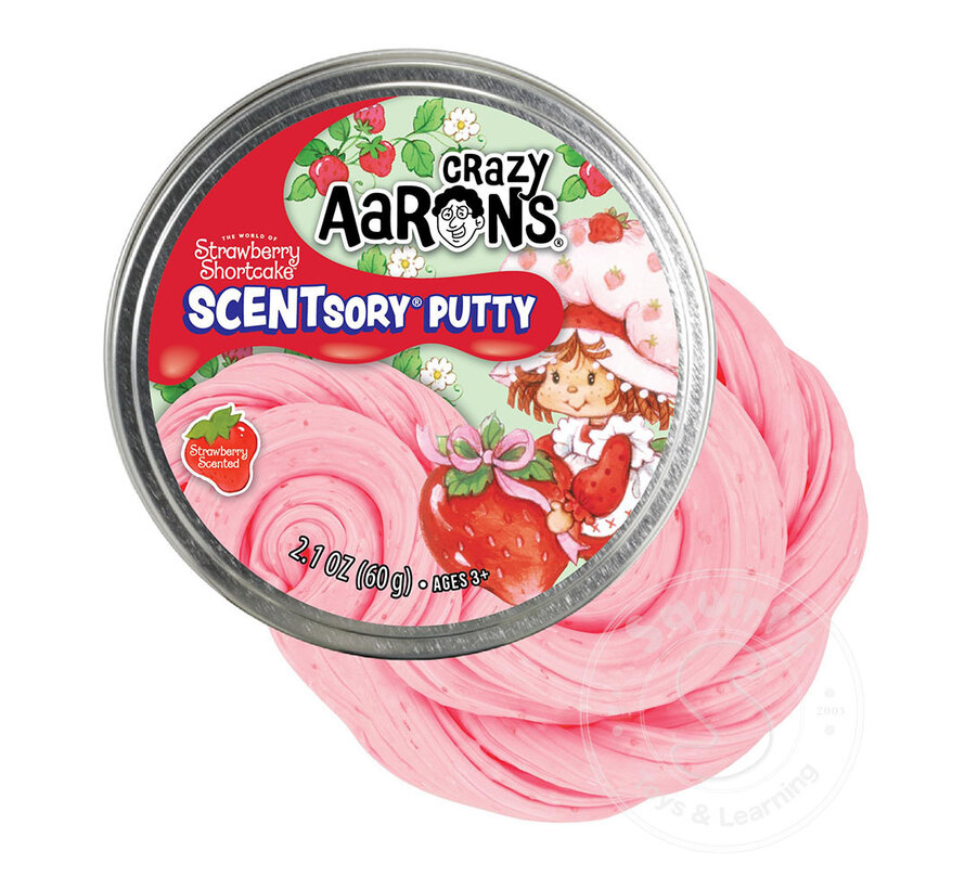 Crazy Aaron's SCENTSory Putty - Strawberry Shortcake
