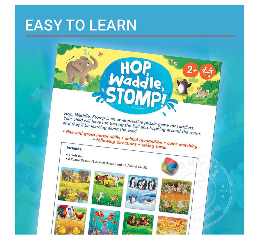 Hop Waddle Stomp