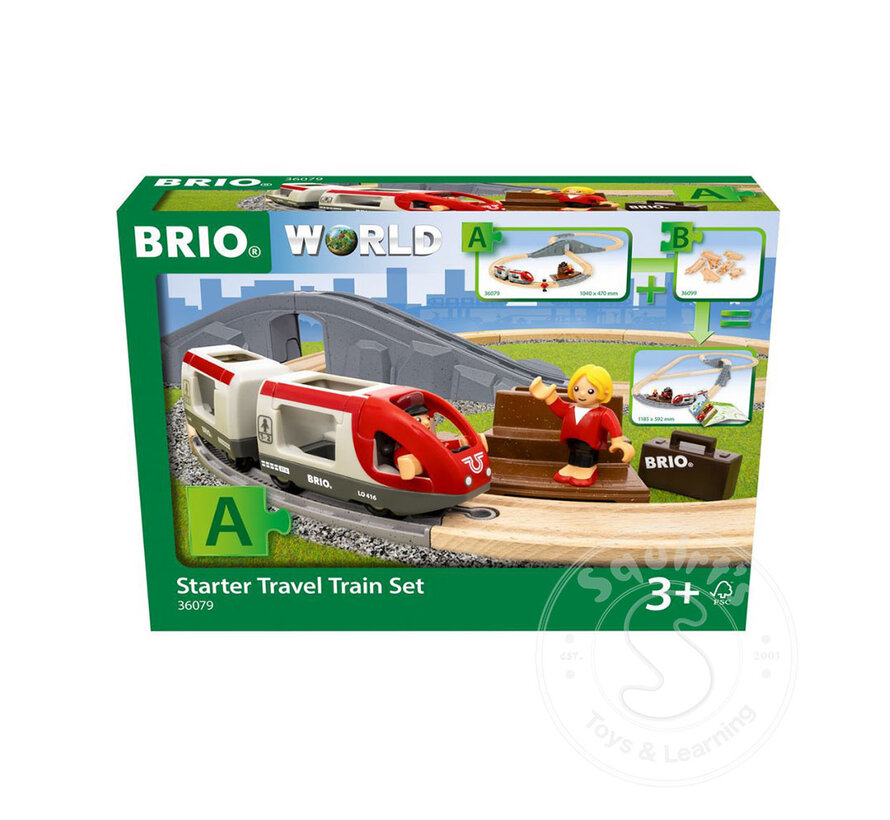 Brio Starter Travel Train Set