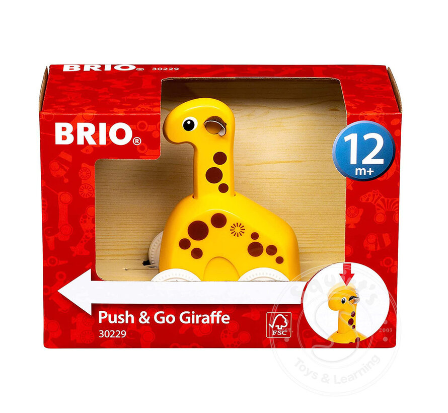 Brio Push & Go Giraffe