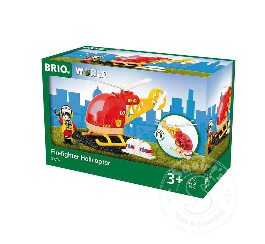 Brio Firefighter Helicopter