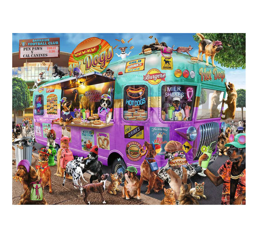 Ravensburger Hot Diggity Dogs Puzzle 300pcs XXL