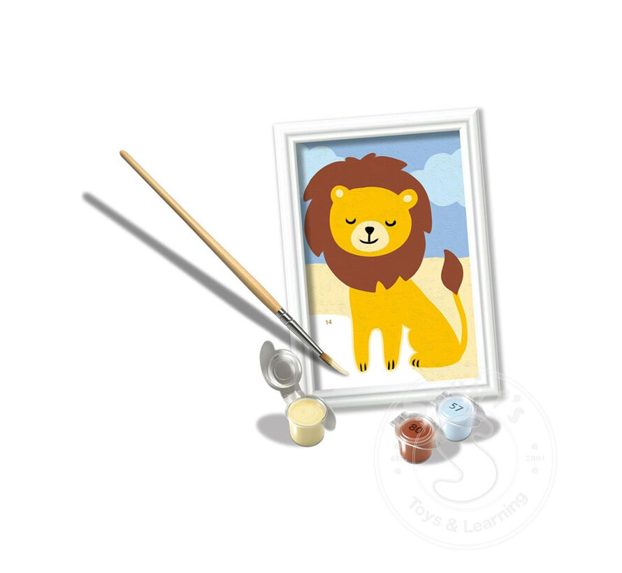 CreArt Paint by Numbers - Wild Lion