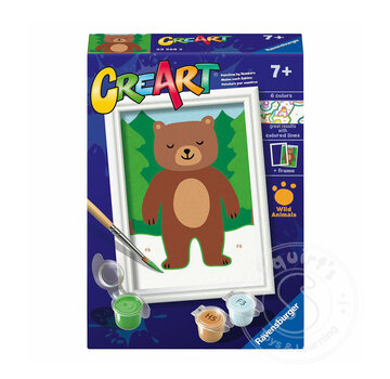 Ravensburger CreArt Paint by Numbers - Wild Bear