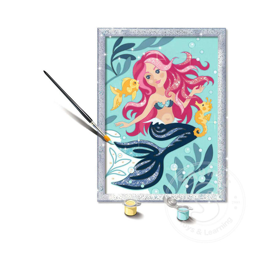 CreArt Paint by Numbers - Enchanting Mermaid