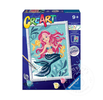 Ravensburger CreArt Paint by Numbers - Enchanting Mermaid