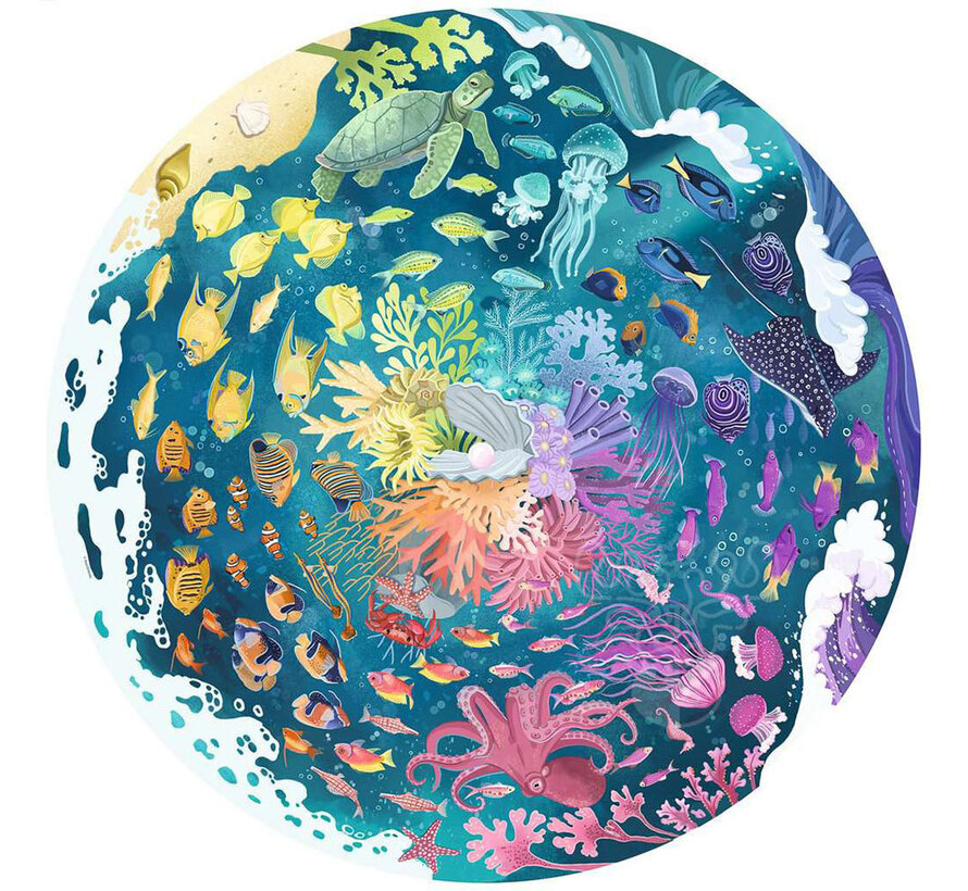 Ravensburger Ocean Round Puzzle 500pcs
