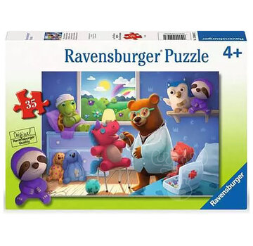Ravensburger Ravensburger Stuffed Animal Hospital Puzzle 35pcs