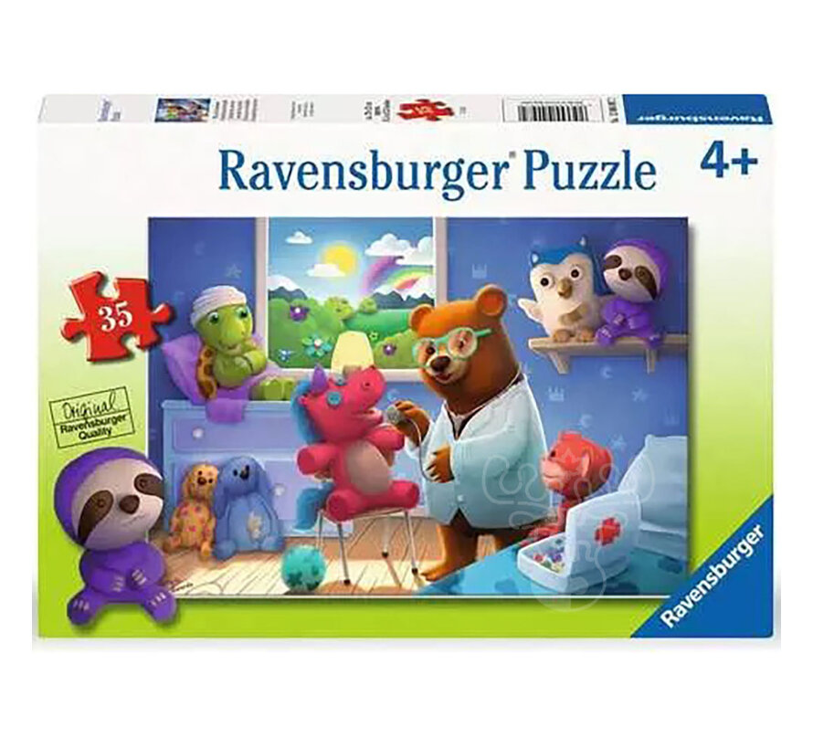 Ravensburger Stuffed Animal Hospital Puzzle 35pcs