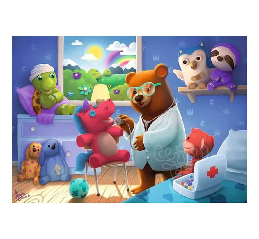 Ravensburger Stuffed Animal Hospital Puzzle 35pcs