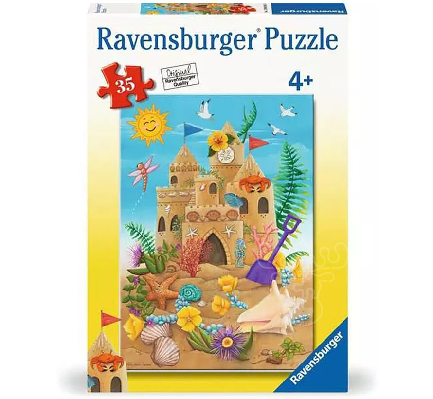 Ravensburger Sunshine Sandcastle Puzzle 35pcs