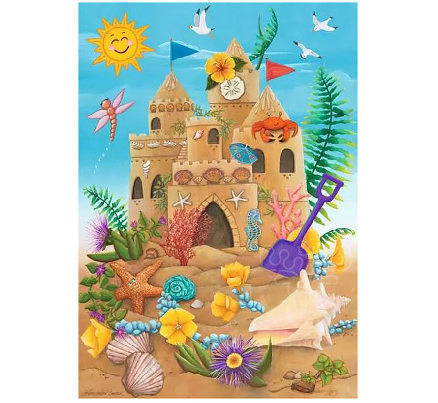 Ravensburger Sunshine Sandcastle Puzzle 35pcs