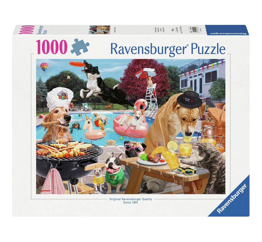Ravensburger Dog Days of Summer Puzzle 1000pcs