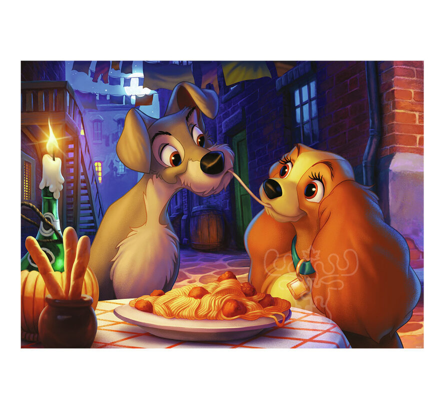 Ravensburger Lady and the Tramp Puzzle 1000pcs