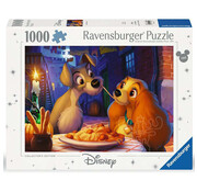 Ravensburger Ravensburger Lady and the Tramp Puzzle 1000pcs