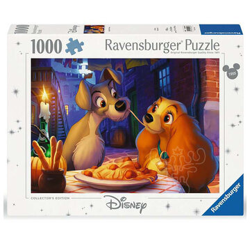 Ravensburger Ravensburger Lady and the Tramp Puzzle 1000pcs