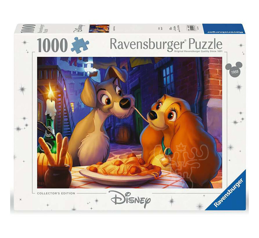 Ravensburger Lady and the Tramp Puzzle 1000pcs