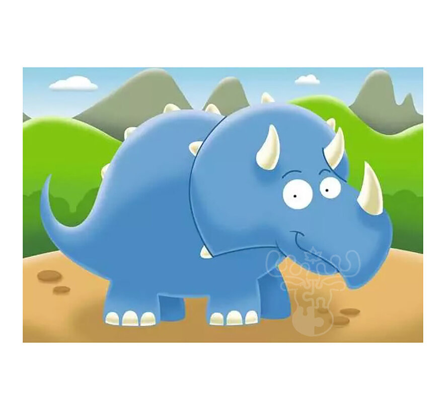 Ravensburger My First Puzzles: Jolly Dinos  2, 3, 4, 5 pc Puzzles