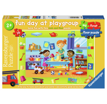 Ravensburger Ravensburger My First Puzzle: Fun Day at Playgroup Floor Puzzle 16pcs