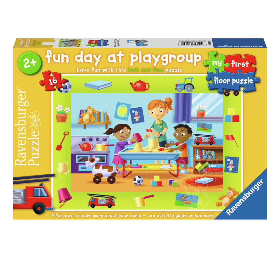 Ravensburger My First Puzzle: Fun Day at Playgroup Floor Puzzle 16pcs