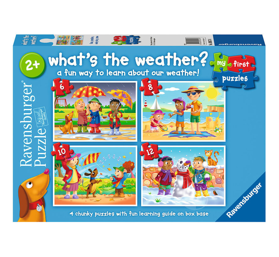 Ravensburger MFP: What's the Weather 6, 8, 10,  12 pc Puzzles