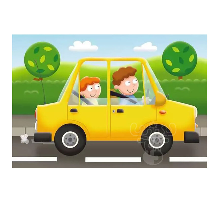 Ravensburger My First Puzzles: Travel Far  2, 3, 4, 5 pc Puzzles
