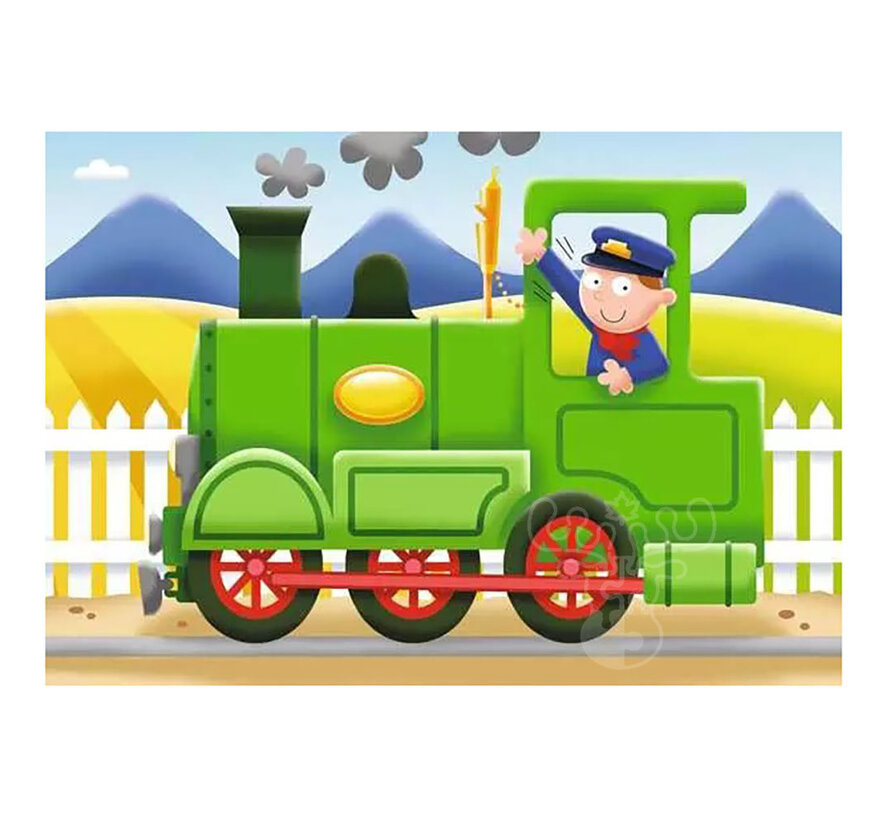 Ravensburger My First Puzzles: Travel Far  2, 3, 4, 5 pc Puzzles