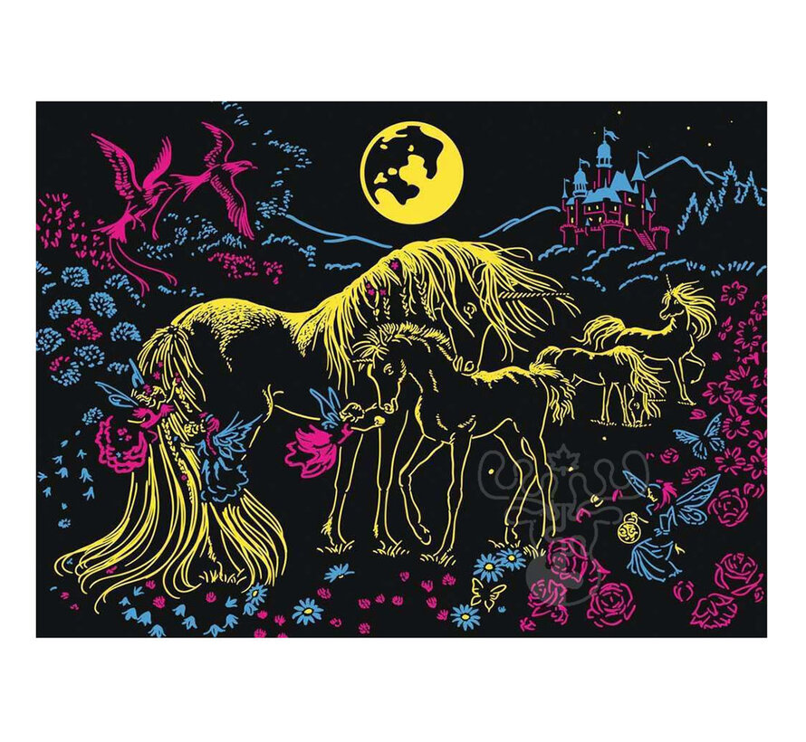 Ravensburger Unicorns in the Moonlight Puzzle 100pcs XXL