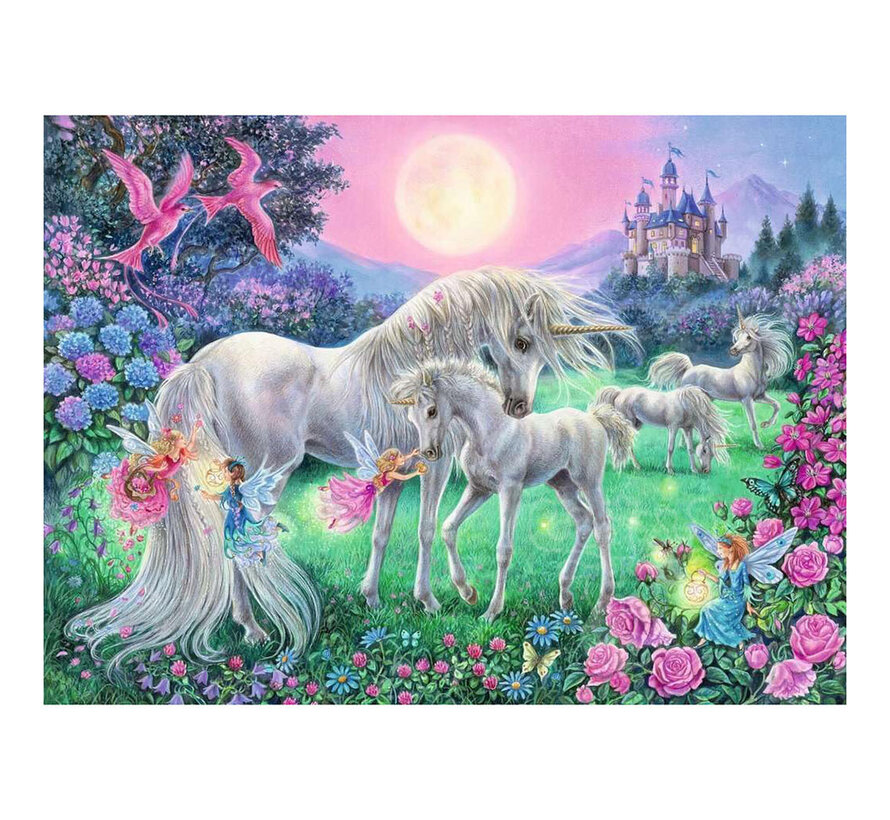 Ravensburger Unicorns in the Moonlight Puzzle 100pcs XXL