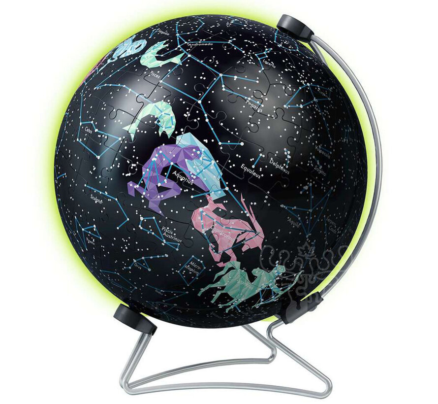 Ravensburger Glow in Dark Star Globe 3D Puzzle 180 pcs