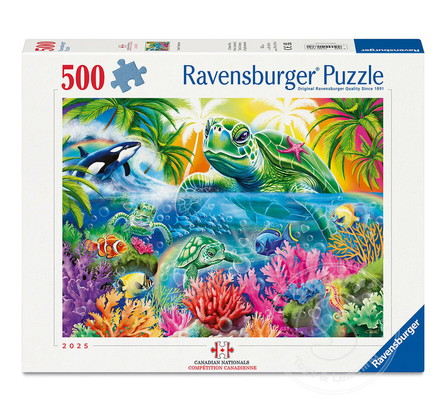 Ravensburger Ocean Treasures Puzzle 500pcs Exclusive - CJPA Pairs Division Qualifier 1