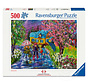 Ravensburger A Walk in the Rain Puzzle 500pcs Exclusive - CJPA Individual Final