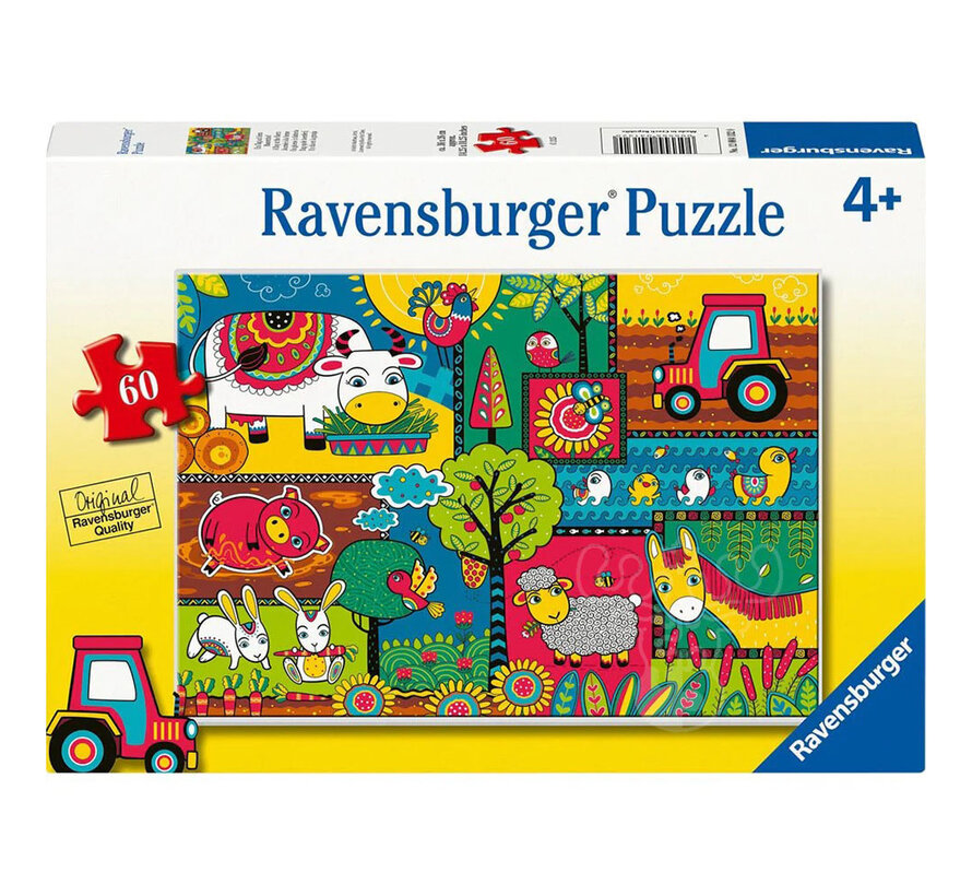 Ravensburger A Day at the Farm Puzzle 60pcs