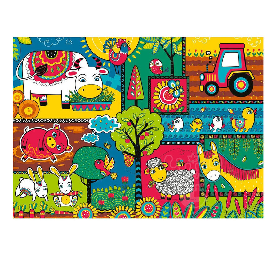 Ravensburger A Day at the Farm Puzzle 60pcs