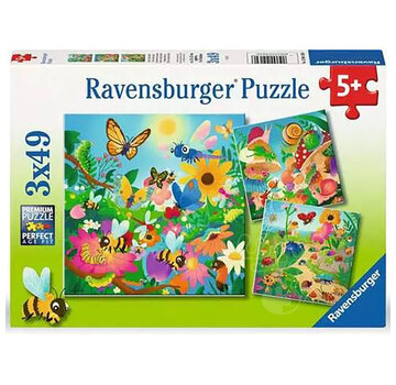 Ravensburger Ravensburger Bugs, Bugs, Bugs Puzzle 3 x 49pcs
