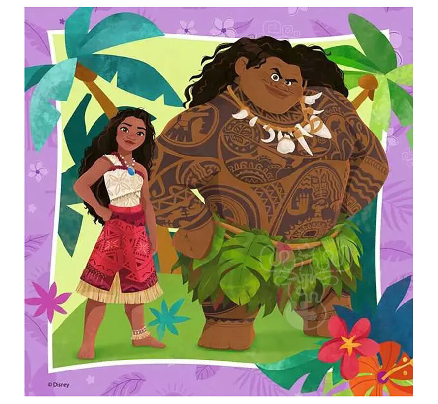 Ravensburger Disney Moana 2 Off To New Adventures Puzzle 3 x 49pcs