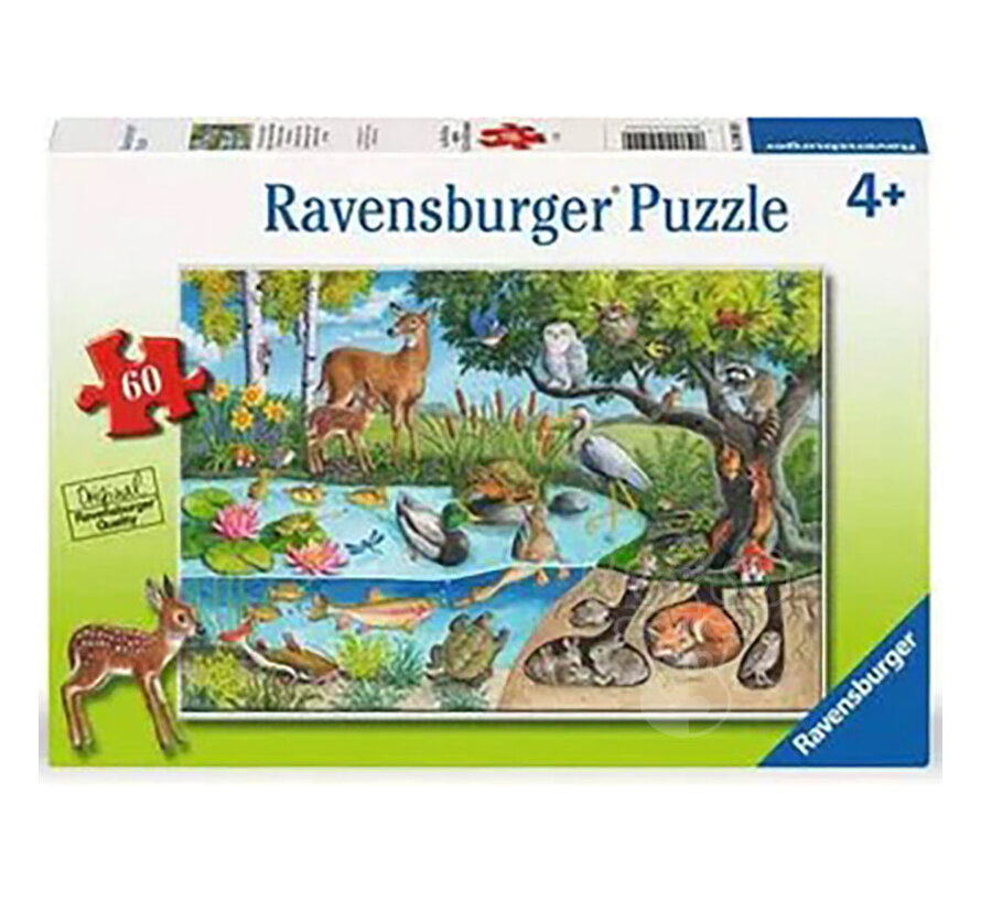 Ravensburger Animals Above and Below Puzzle 60pcs