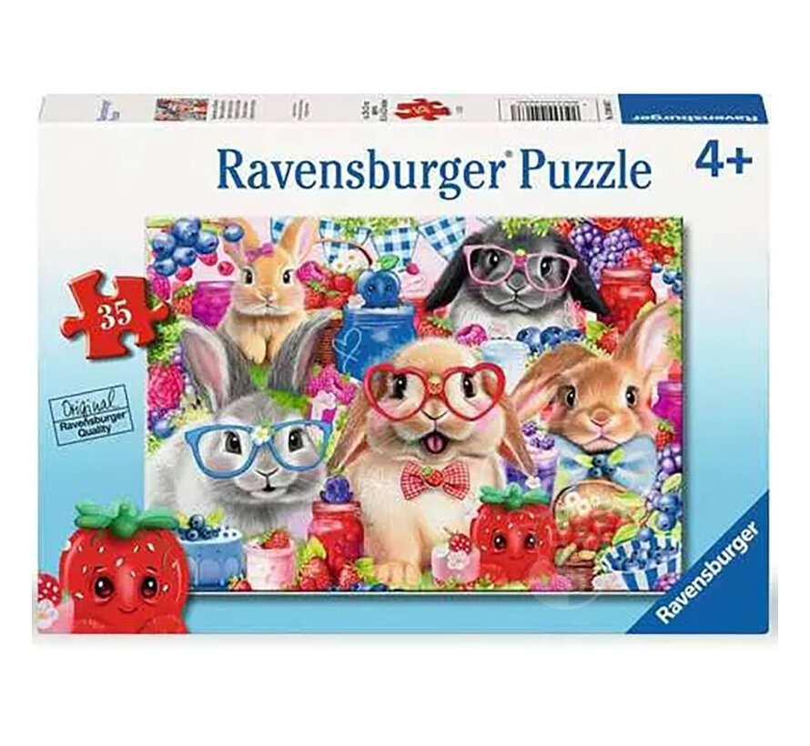 Ravensburger Bunnies & Berries Puzzle 35pcs
