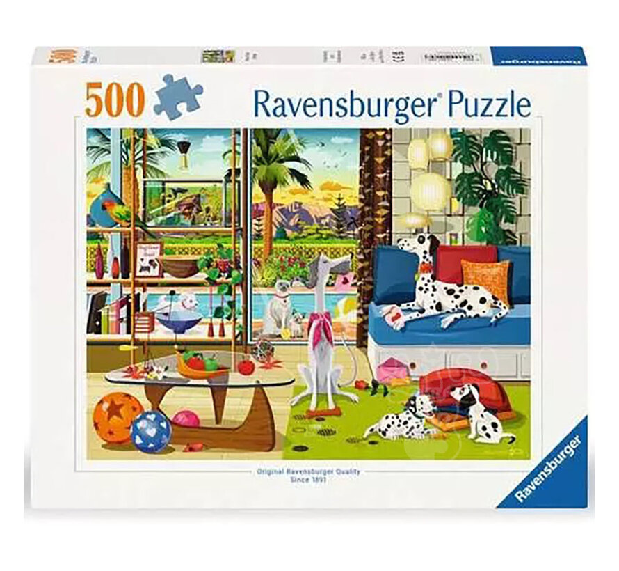 Ravensburger Pets of Palm Springs Puzzle 500pcs