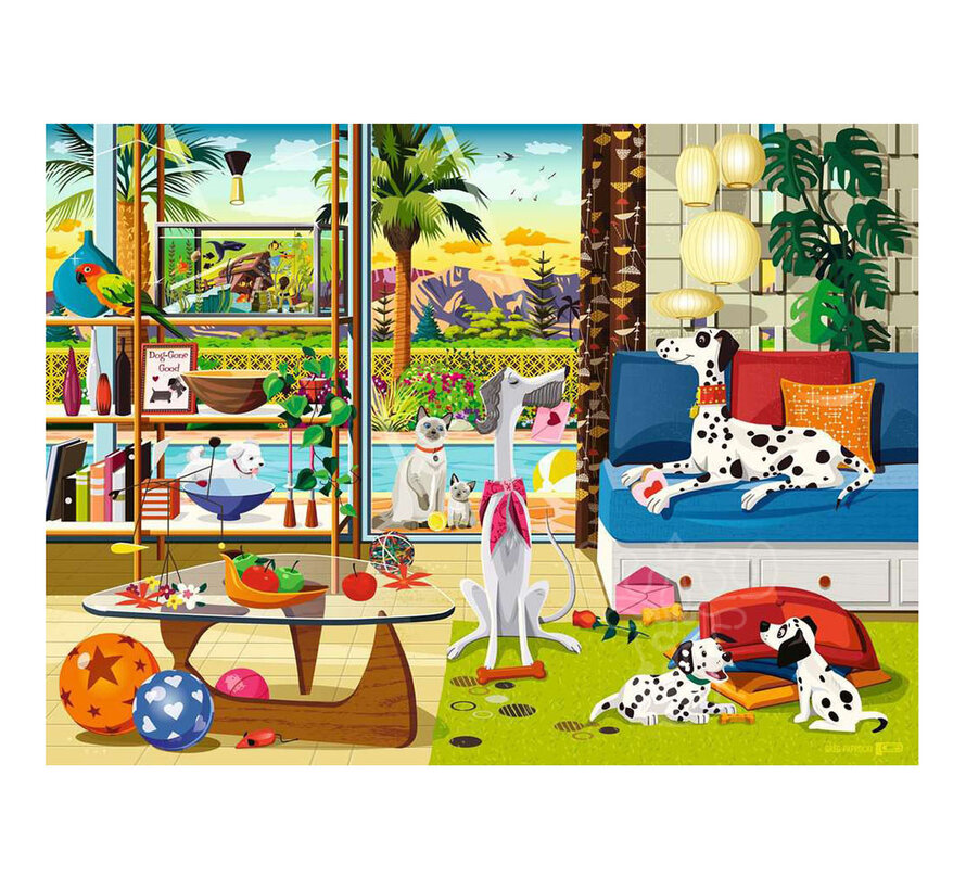 Ravensburger Pets of Palm Springs Puzzle 500pcs