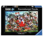 Ravensburger Ravensburger Oh, Canada! Puzzle 1000pcs